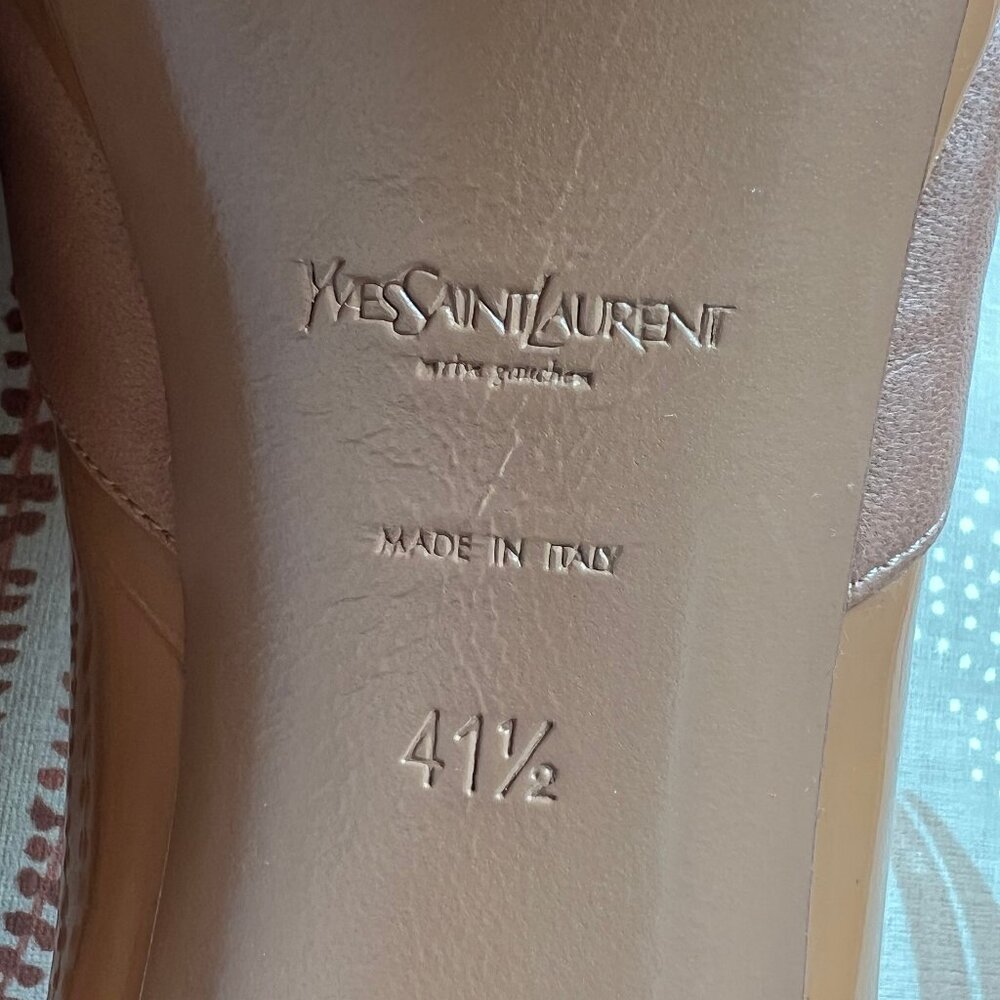 Yves Saint Laurent YSL Palais Bow Heels - Size 41.5 - Picture 3 of 10